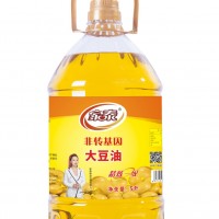 家泰非轉(zhuǎn)基因大豆油5L