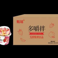 甄瑤多嚼拌發(fā)酵酸奶飲品 草莓